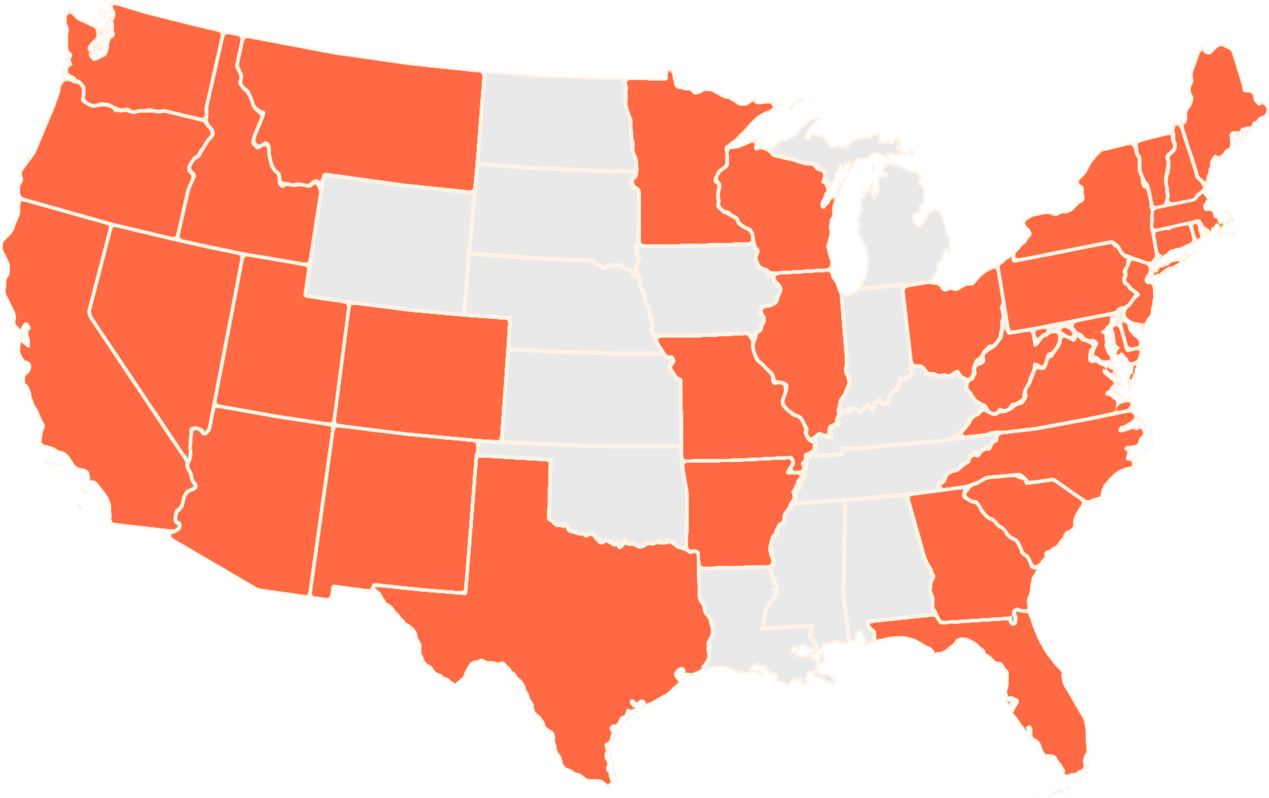 Yup Solar Installation Coverage Map